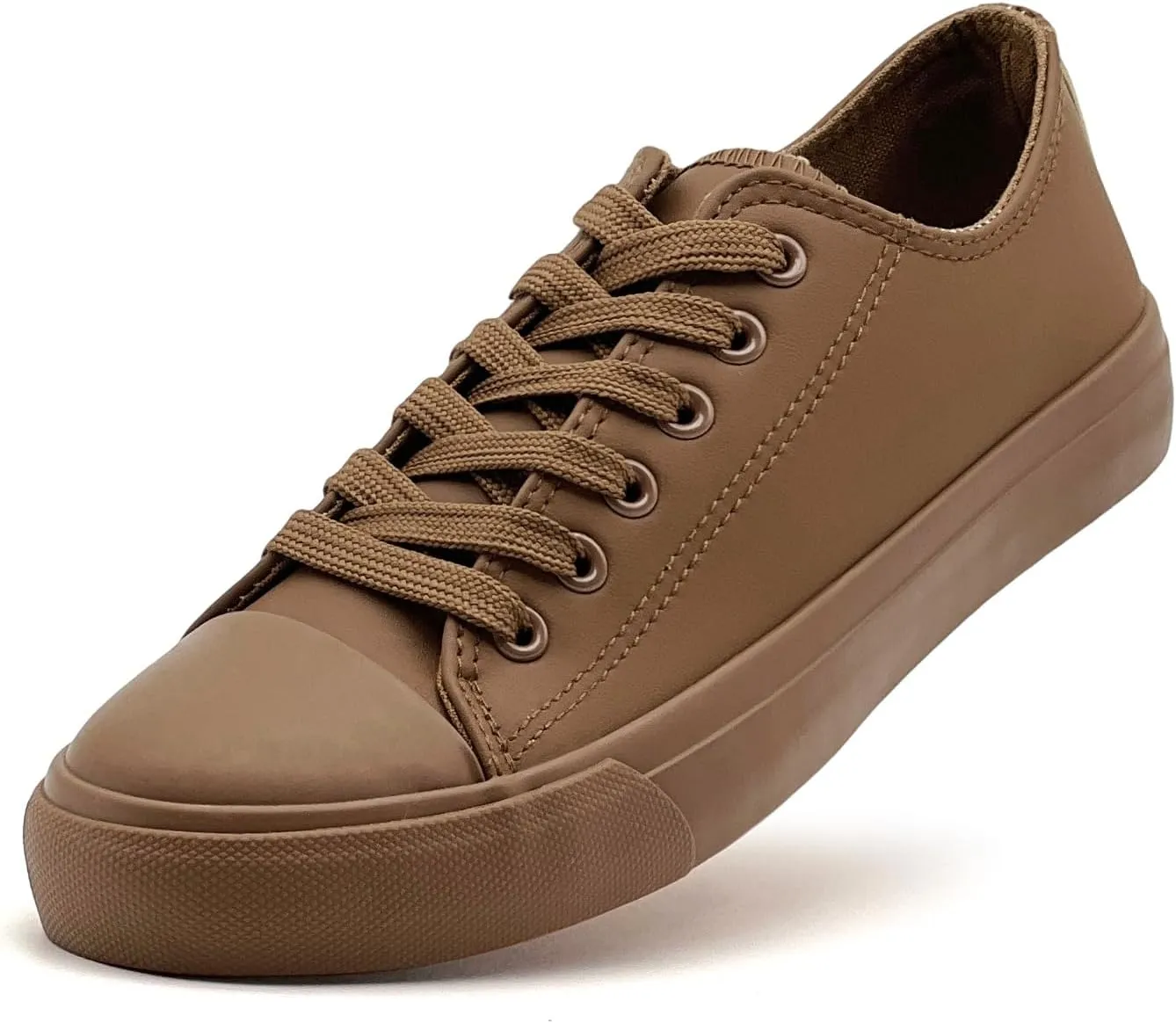 Womens Mens Fashion Sneakers Low Top PU Leather Shoes for Women Men Classic Lace Up Sneakers Casual Tennis Walking Shoes Comfortable