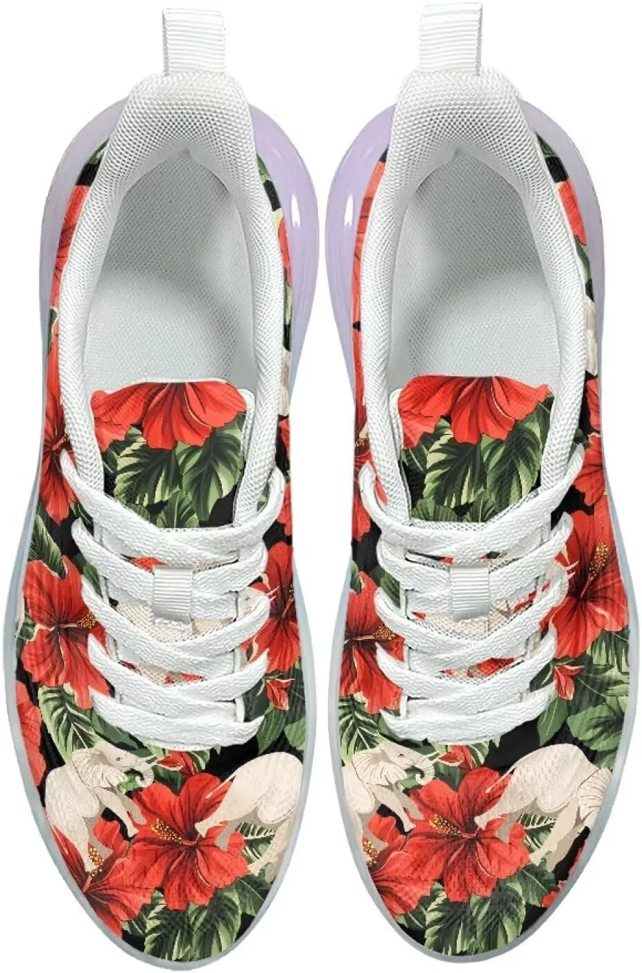 Women's Shoes Comfortable Low Top Air Cushion Workout Walking Sneaker Lightweight Non-Slip Footwear Running Shoes Women US 6-11