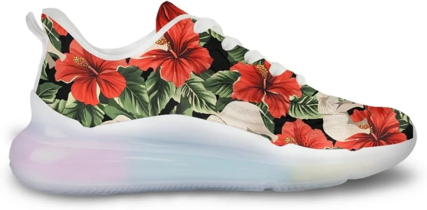 Women's Shoes Comfortable Low Top Air Cushion Workout Walking Sneaker Lightweight Non-Slip Footwear Running Shoes Women US 6-11