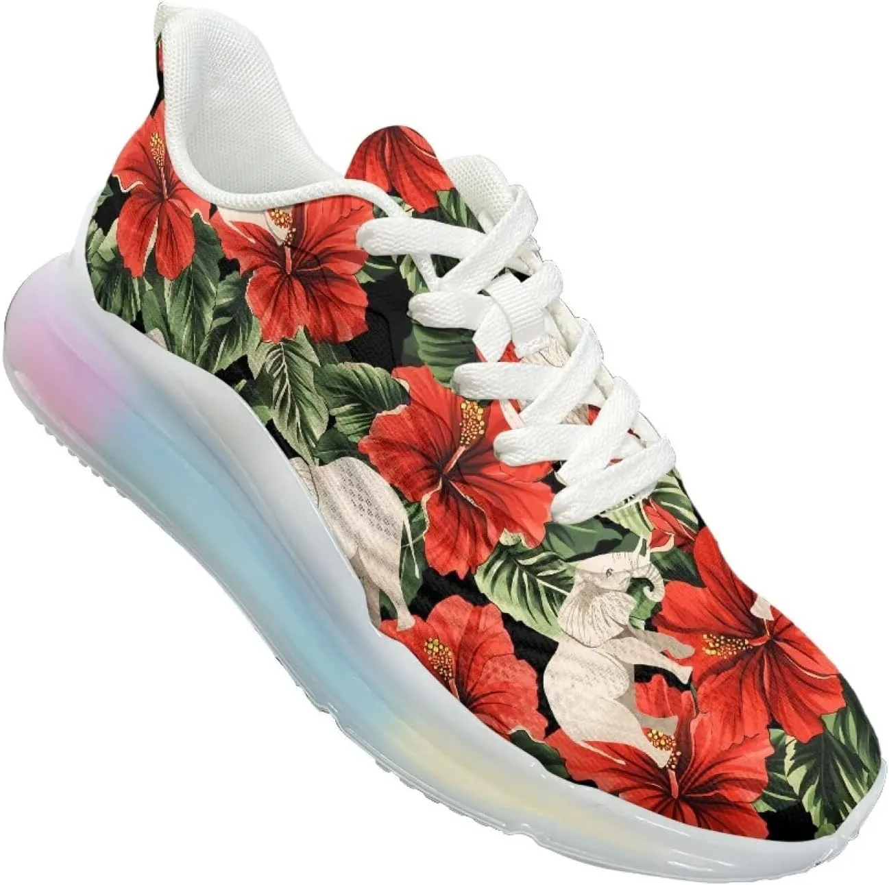 Women's Shoes Comfortable Low Top Air Cushion Workout Walking Sneaker Lightweight Non-Slip Footwear Running Shoes Women US 6-11