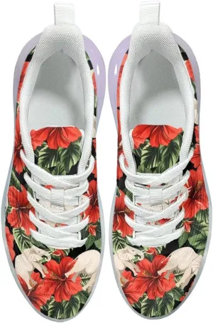 Women's Shoes Comfortable Low Top Air Cushion Workout Walking Sneaker Lightweight Non-Slip Footwear Running Shoes Women US 6-11