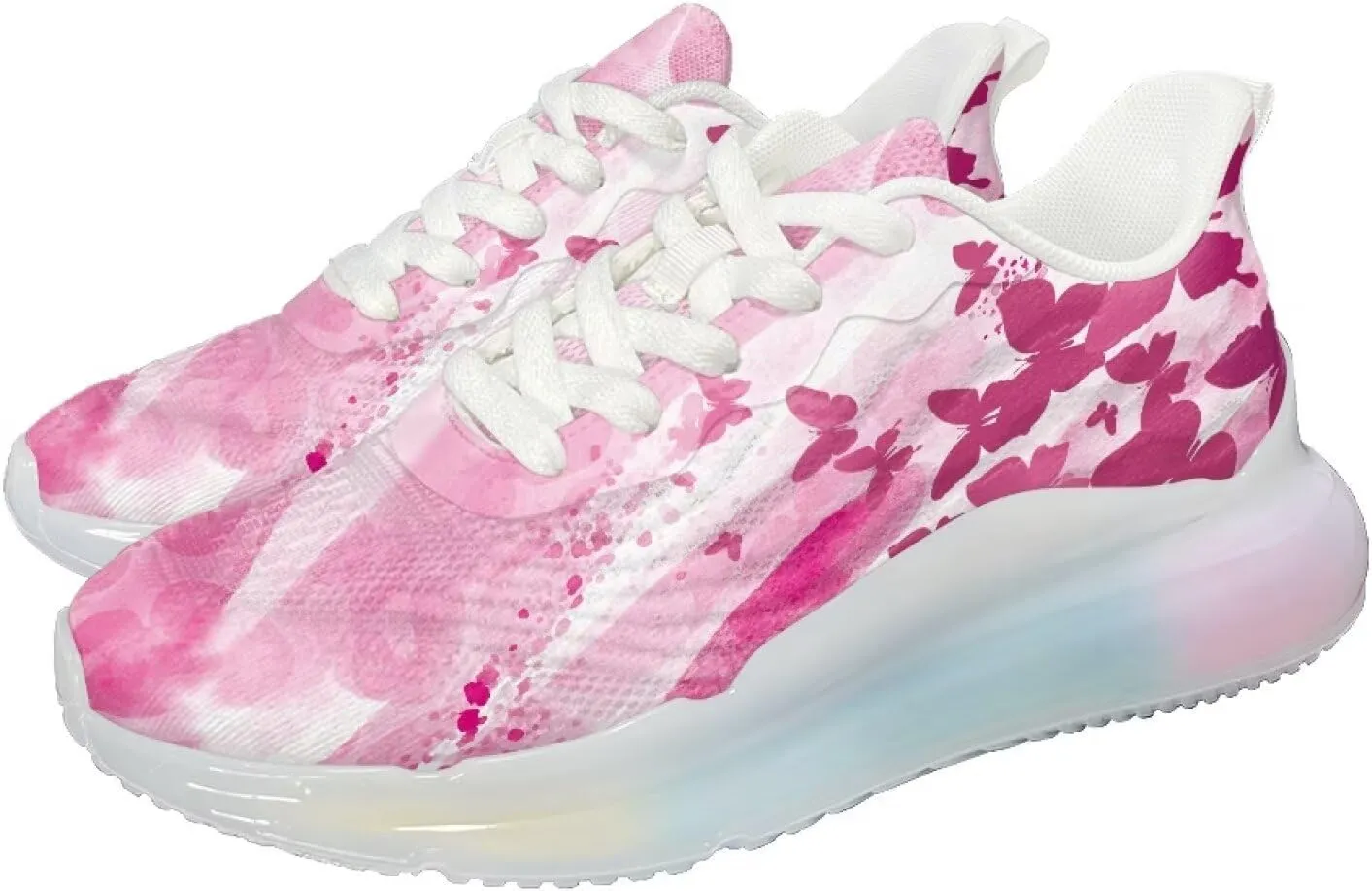 Women's Shoes Cozy Lightweight Workout Walking Running Sneaker Non-Slip Air Cushion Footwear Breathable Shoes Women US 6-11