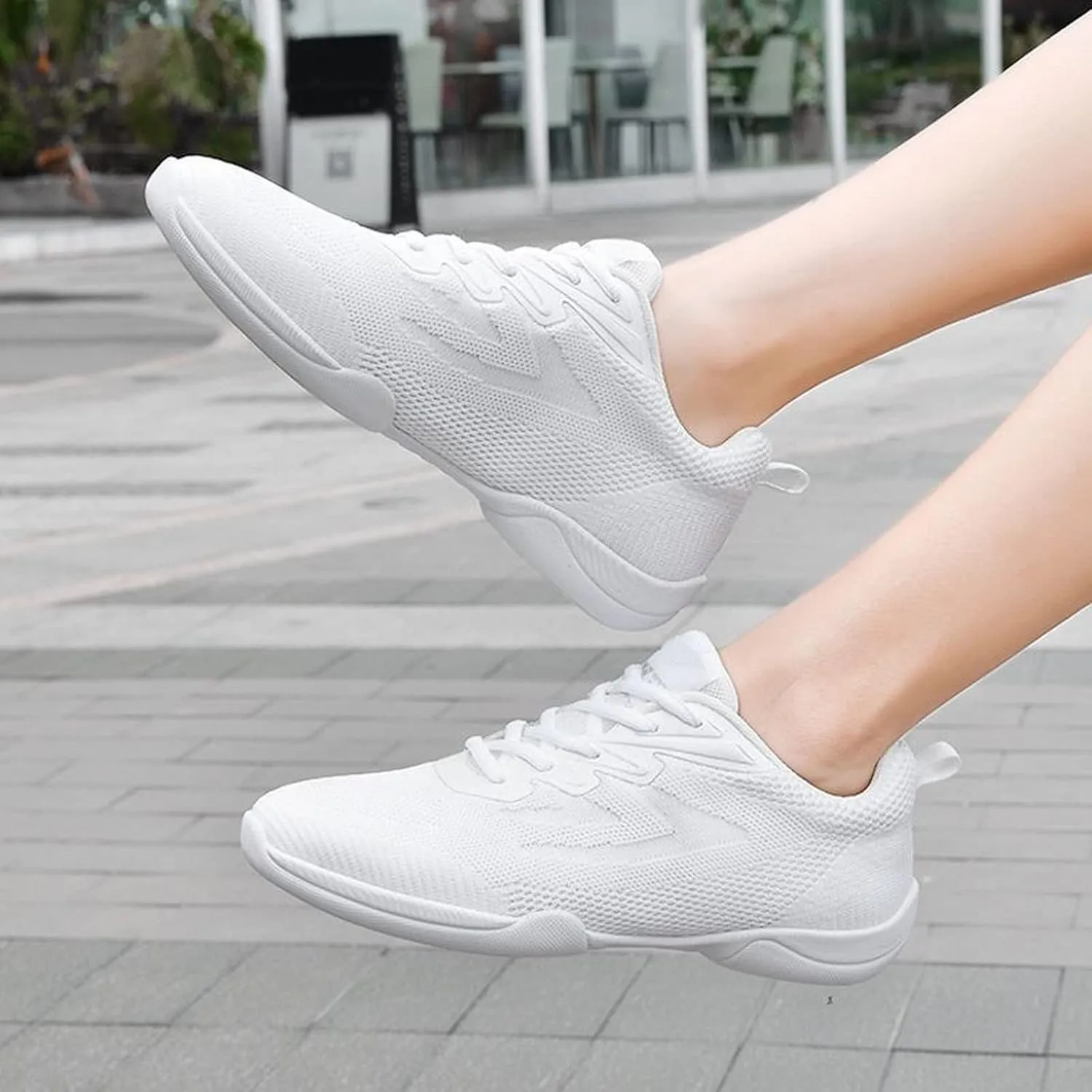 Women's Walking Shoes Lightweight Tennis Fashion Sneakers Lace Up Womens Running Shoes Wide Shoes Dressy Casual Dress Sneakers Tennis Shoe Cross Trainer Shoe