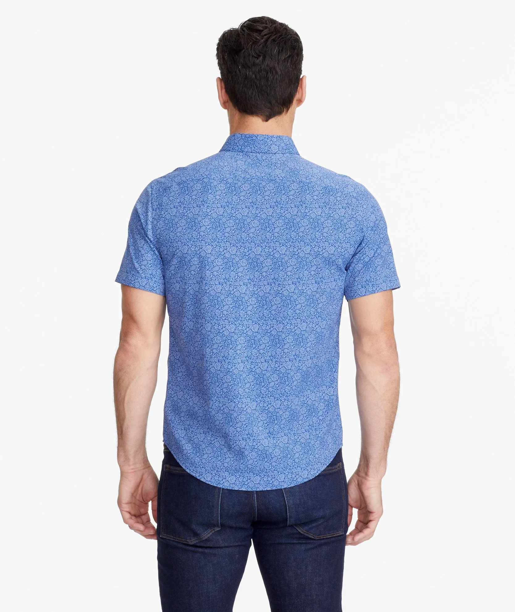 Wrinkle-Free Performance Short-Sleeve Norkeliunas Shirt
