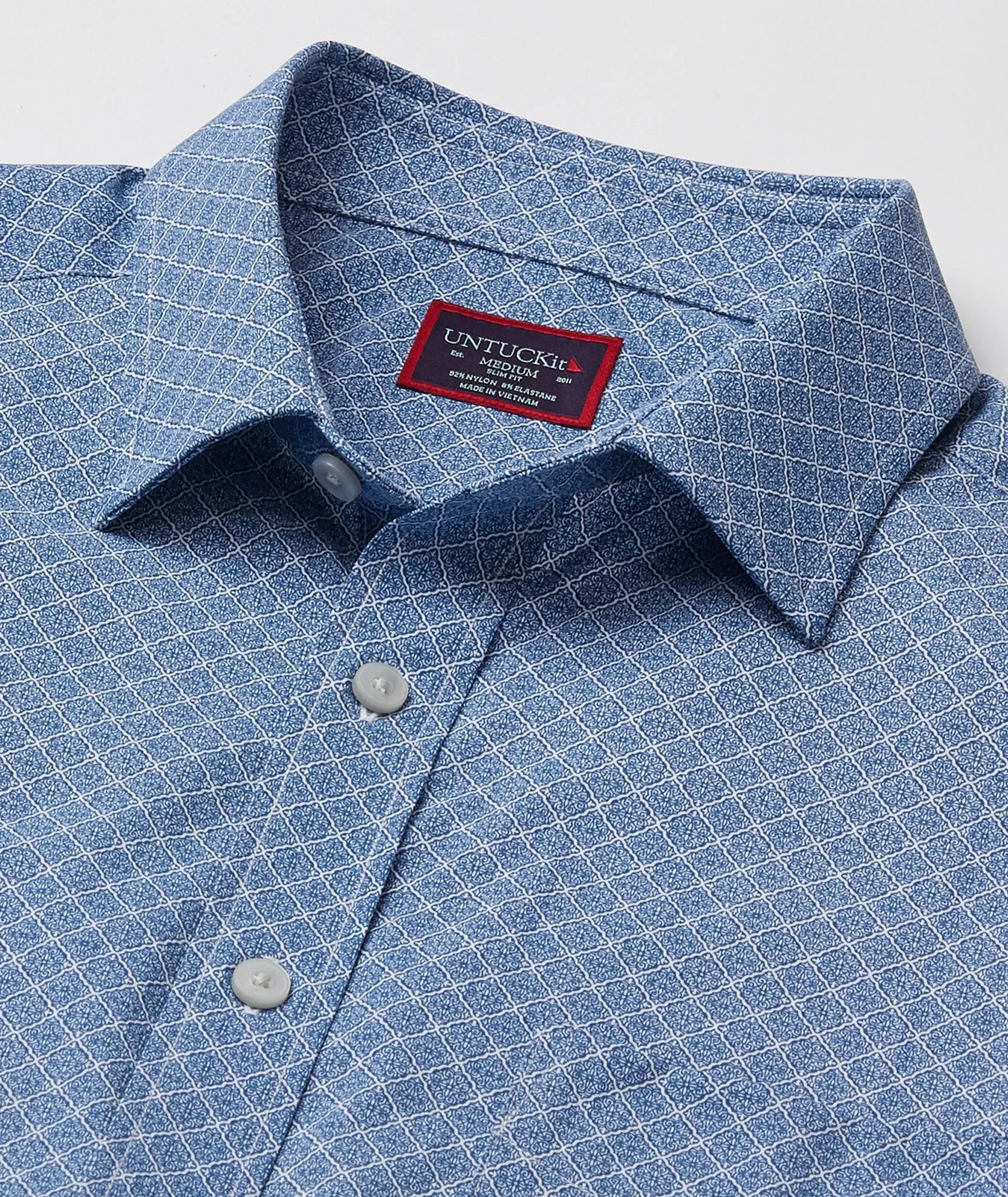 Wrinkle-Free Performance Short-Sleeve Weibel Shirt