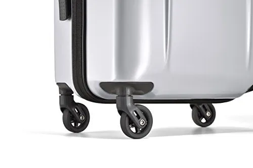 Zero Halliburton Zrl-20" International Carry-On 4-Wheel Spinner, White