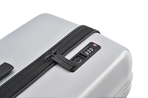 Zero Halliburton Zrl-20" International Carry-On 4-Wheel Spinner, White